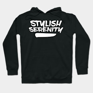 Stylish serenity Peace Hoodie